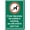 Warning Sign 2, variant on No Dogs Peeing Sign - 8"x12" Aluminum UV Printed Metal Sign, 4 Pre-Drilled Holes for Outdoor Indoor Home Yard Garden Pet Area