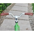 thumbnail image 3 of UPANBIKE Bike Handlebar Grips Ergonomic Design Handmade Sewing Push On Leather,Coffee, 3 of 8