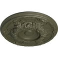 thumbnail image 3 of Ekena Millwork 19"OD x 1 1/2"P Granada Ceiling Medallion (Fits Canopies up to 7 1/8"), Hand-Painted Witch Hazel, 3 of 7
