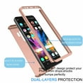 thumbnail image 4 of Tekcoo For Samsung Galaxy Note 9 / S9 / S9 Plus Case, Tekcoo [Rose Gold] Ultra Thin Full Body Coverage Protection Scratch Proof Hard Slim Hybrid Cover Shell Tempered Glass Screen Protector Skin, 4 of 4
