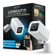 Geeni Lookout 2K Smart Outdoor Camera - IP65 Weatherproof, Spotlight, 2-Way Audio, Google & Alexa Compatible