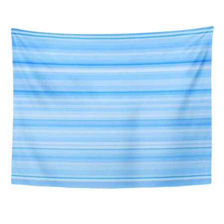 ZEALGNED Abstract Striped Pattern for Cute Design Light Blue Colors Horizontal Design Wall Art Hanging Tapestry Home Decor for Living Room Bedroom Dorm 60x80 inch