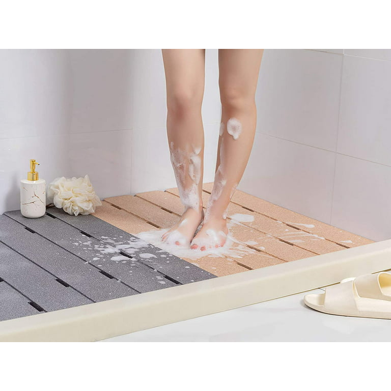 Indoor Bath Shower Mat Non Slip, 33.4x23.6 inch Extra Large