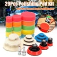 thumbnail image 3 of Car Polishing Pads 3 Inch Buffing Pad Drill Buffing M14 Adapter for Car, 3 of 10