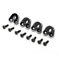 thumbnail image 1 of Team Redcat Racing Aluminio Pivot Ball Mount (4) (Negro) Piezas oficiales del coche Team Redcat 611901531175, 1 of 1
