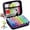 A, variant on DIY Diamond Painting Tool Storage Bags with 30/60/120 Bottle Sized Tool Kits Durable Portable with Compartments