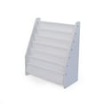 thumbnail image 5 of Humble Crew Kids Bookshelf Supersized 6-Tier Book Organizer, White, 5 of 5
