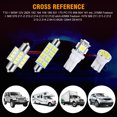 thumbnail image 7 of Kojooin 28pcs Led Interior Light Bulbs Kit T10 31mm 42mm 6000k Dome License Plate Lamp Bulb Car Trunk Replacement Parts, 7 of 7