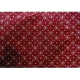 thumbnail image 4 of oneOone Cotton Silk Carmine Red Fabric Geometric Bandhani Sewing Fabric By The Yard Printed Diy Clothing Sewing Supplies 42 Inch Wide, 4 of 4