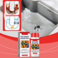 thumbnail image 2 of Dredging Agent Drain Clog Remover Agent Kitchen Unblocker Powerful Pipe Unclogger Powerful and Drain Cleaner Powder for Kitchen Quick Cleaning, 2 of 5