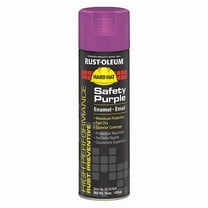 Rust Preventative Spray Paint, Safety Purple, Gloss, Solvent, 15 oz