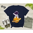 thumbnail image 2 of Astronaut Space Lovers Gift Planet Spaceman Graphic Saturn Adult Men Women Kids Boys Girls Shirt Astronaut Birthday Present T-shirt, 2 of 7