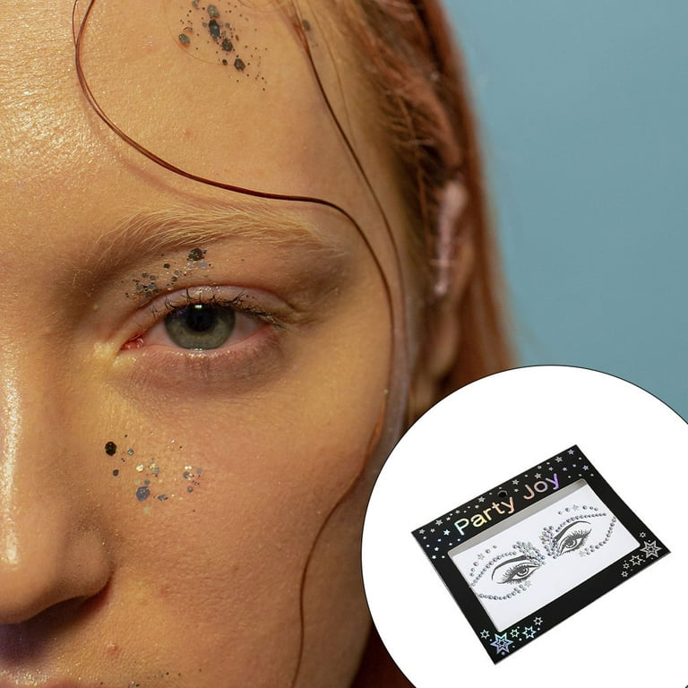 TureClos Eye Gems Rhinestone Stickers Self Adhesive No Glue Body