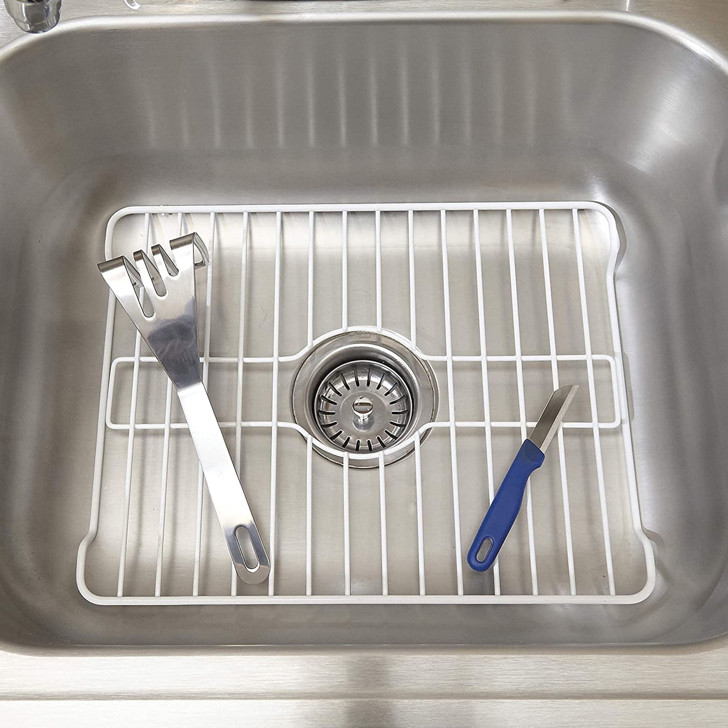 Better Houseware Small Sink Protector (White), 1485/WPT