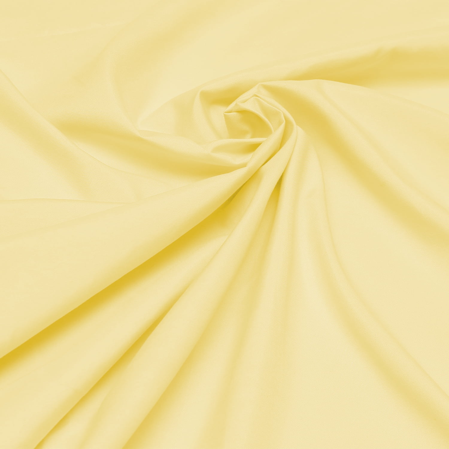 Clara Clark Premier 1800 Microfiber Collection 3-Line Bed Sheet Set, Twin Size, Custard Mellow Yellow