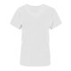 thumbnail image 5 of Tamaño Más Manga Corta Tops para las Mujeres V Cuello Bolsillo Suéter Blusa Casual Camisa Uniforme, 5 of 6
