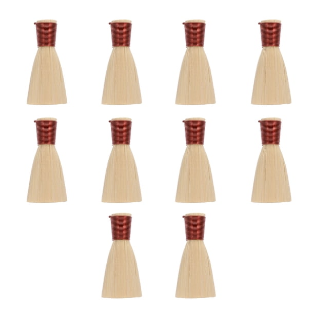 MERRYHAPY 3Ud Suona Reeds Naturales Color Café Claro Con De Cobre Para Accesorios De Instrumento Suona