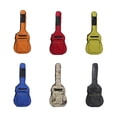 thumbnail image 3 of Sonducket Poliéster impermeable y a prueba de humedad funda de cojín de guitarra clásica bolsa de guitarra azul joya Type2 NO2, 3 of 6
