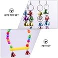 thumbnail image 4 of FRCOLOR Pet Toy 5PCS Parrot Bite Toy Set Pet Toy Creative Bird Chewing Toy Bird Plaything Set,7.87"X3.94"X1.57", 4 of 4