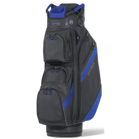 Datrek DG Lite III Golf Cart Bag - Black/Royal/Charcoal