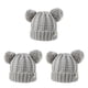 thumbnail image 4 of Gorro de frita giro sweethay esponjoso pompones para niños Gary, 4 of 6
