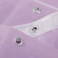 thumbnail image 3 of Barossa Design Lightweight Waterproof Shower Curtain PEVA Liner with 3 Magnets -Lavender, 72" x 72", 3 of 6