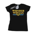thumbnail image 1 of DC Comics T-Shirt en Coton pour Femmes Wonder Woman à Logo Craquelé, 1 of 4