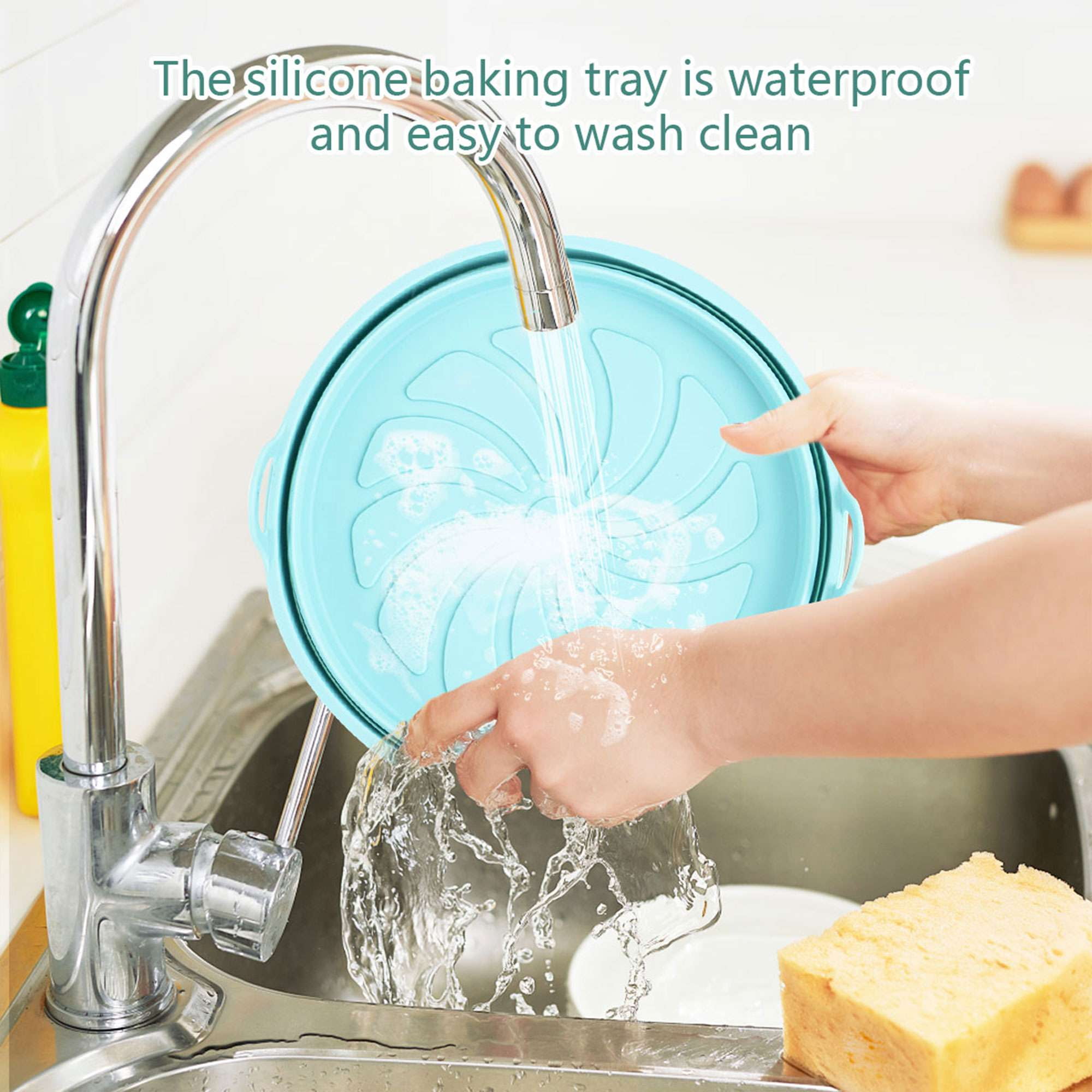 Gustave Air Fryer Silicone Liners Pot Foldable Reusable Airfryer Round Basket Baking Trays Easy to Clean Non-Stick Heat Resistant Air Fryer Oven Accessories for 5-8QT
