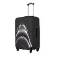 thumbnail image 2 of Fotbe Black And White Shark Luggage Cover Protector,Suitcase Protector,Scratch and Dirt Resistant,Fits 18-32 Inch Luggage-Large, 2 of 9