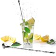 thumbnail image 4 of Mixing Spoon Stainless Steel 2 Professional Cocktail Bar Tool (12 Inches) Japanese Style Teardrop E, 4 of 5