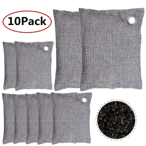10 Bags 0.22lbs/Bags Nature Fresh Air Purifier Bags Activated Bamboo