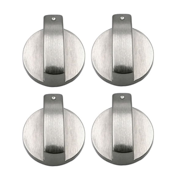 2/4Pcs Universal Metal Rotary Switch Control Knobs Replacement Accessories