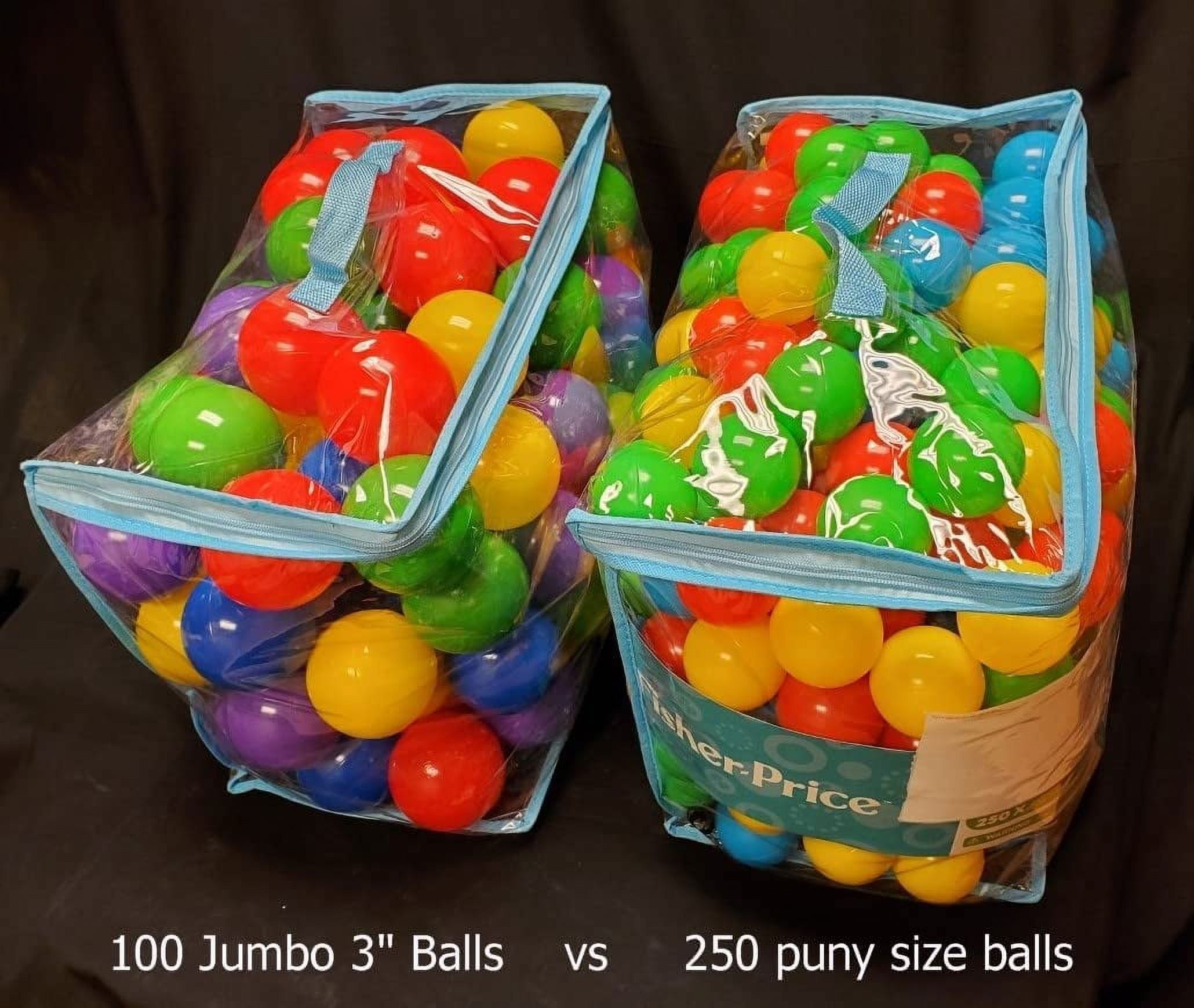 100pcs 3cm bolas coloridas jogo de festa Ball Prop (5 cores, pacote misto