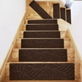 thumbnail image 2 of kkbbma under $5 Stair Treads Non Slip for Wooden Steps, Stair Runner Carpet Treads Indoor, Stairslide Carpets Rugs Safety Mats for Elders, Kids & Dogs, 2 of 2