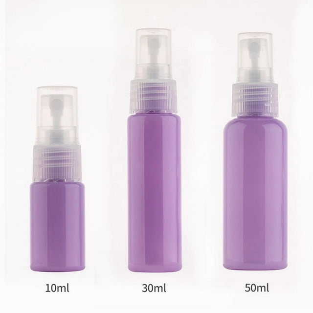 WANGQI Multi Color Plastic Bottle Spray Perfume Atomizer Refill Bottle Travel Spray Bottle PET