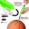 thumbnail image 4 of ZLight Portable Pump Plastic Volleyball Football Soccer Inflatable Tool Inflation Gadget for Household School Playground Green 1Set, 4 of 6