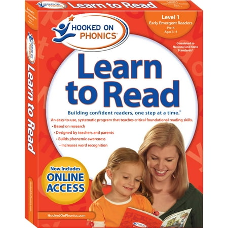 Hooked on Phonics Learn to Read - Level 1 : Early Emergent Readers (Pre-K | Ages (Best Way To Learn To Read Spanish)