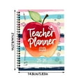 thumbnail image 3 of Teacher Planner 2025-2026 Academic Year, Weekly & Monthly Lesson Plan Book for Teachers, Cute Apple Design Teacher's Organizer Notebook with Inner Pocket, Classroom Planning Journal (A5, 1 Book), 3 of 6