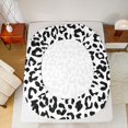 thumbnail image 5 of Homewish Cheetah Leopard Print Full Size Sheets, Chic Abstract Ombre Bed Sheets, Modern Fashion Style Sheet Sets, Luxury Bedroom Decor, 4 Pieces, 5 of 7