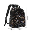 thumbnail image 2 of Yiaed Butterfly1 Print School Backpack College Backpack Daypacks for Students High School Spacious and Durable Daypack for Work and Travel-One Size, 2 of 6