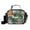 Abstract Tropical Leaves Pattern, variant on Insulated Lunch Bag 6L Leak-Proof Lunch Box with Shoulder Strap Multiple Pockets Lunch Tote White Goose Carrying Christmas Gift