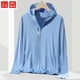 thumbnail image 1 of L-5XL Uniqlo Chamarra De Hombre Airism Protección UV UPF 50 + Malla Manga Larga Sudadera Con Cremallera Completa Chaquetas Al Aire Libre Hombres, 1 of 4