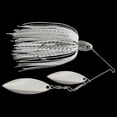 thumbnail image 3 of Strike King Tour Grade Spinnerbait Compact 1/2 oz Willow/Willow White/Silver, 3 of 5