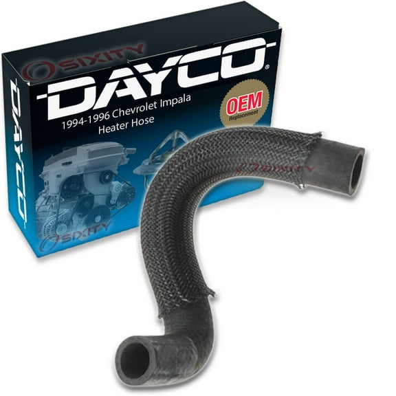Dayco Tee To Reservoir HVAC Heater Hose compatible with Chevrolet Impala 1994-1996