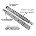 thumbnail image 3 of Hickory Hardware Drawer Slide Collection Ball Bearing Full Ext 12" - Cadmium, 3 of 6