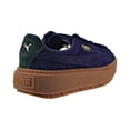 thumbnail image 3 of Puma Suede Platform Trace Bold Women's Sneakers Evening Blue-Scarab 367066-01, 3 of 6