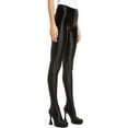 thumbnail image 5 of Jeffrey Campbell Pantalones Platform Pants Boot Black Stretch Fitted Boots (Black, 6), 5 of 7