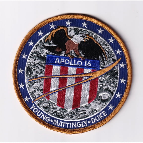 Apollo 16 Patch Sew On, 4"