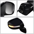 thumbnail image 2 of DNA Motoring Powered Signal Passenger Right Mirror for 12-13 Honda Civic Hybrid, 2 of 3