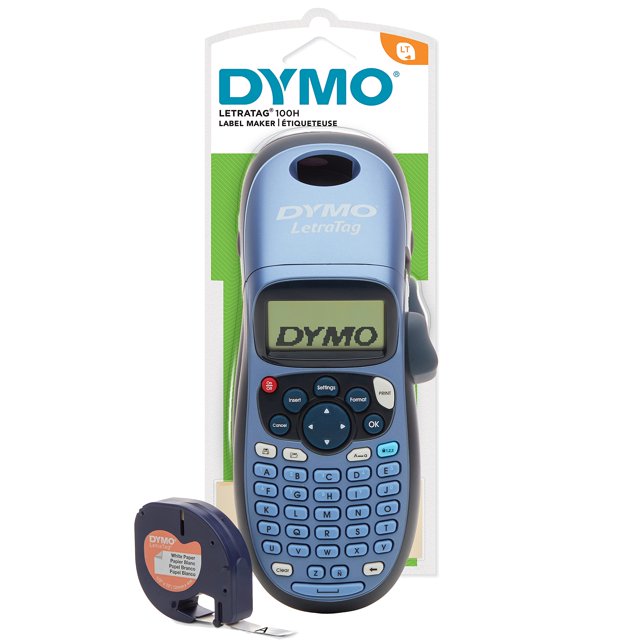 Dymo LetraTag LT-100H Label Maker | Handheld Label Maker Machine | Ideal for Office or Home